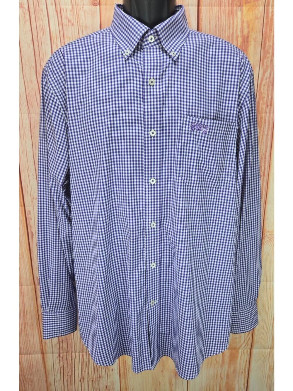 TCU Horned Frogs Southern Tide Intercoastal Mens Shirt Large